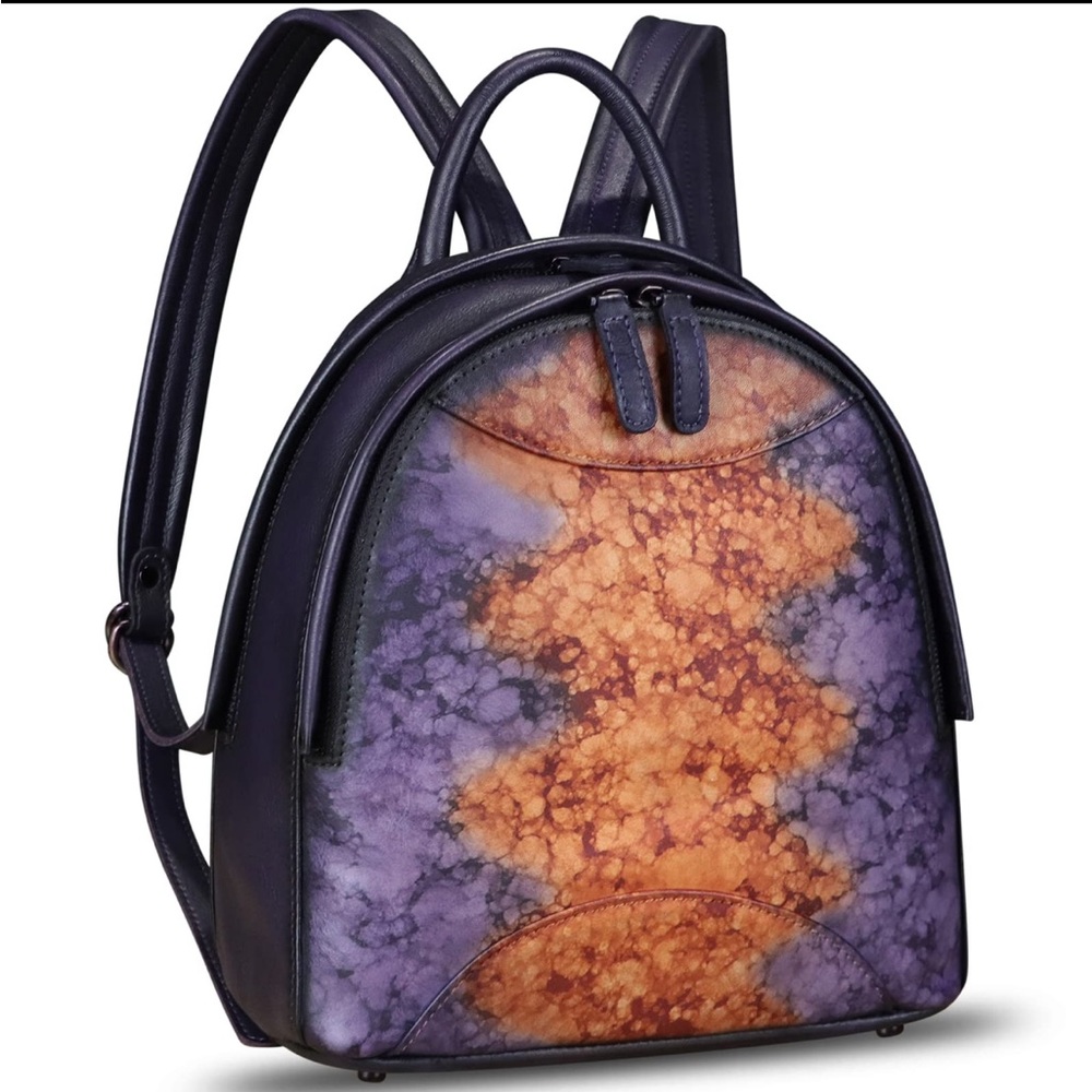 Genuine Leather Backpack Purse for Women Vintage backpack Casual Satchel NWT
